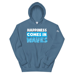 Happiness Comes In Waves Women's Beach Hoodie - Super Beachy