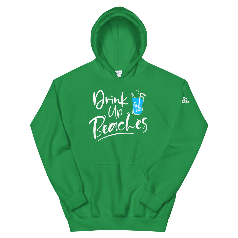 Drink Up Beaches Women's Beach Hoodie - Super Beachy