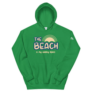The Beach Is My Happy Place Women's Beach Hoodie - Super Beachy