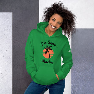 I'm Super Beachy Women's Beach Hoodie - Super Beachy