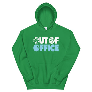 Out Of Office Men's Beach Hoodie