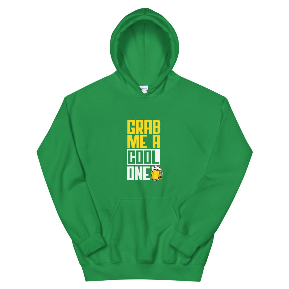 Grab Me A Cool One Men's Beach Hoodie