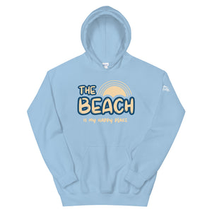 The Beach Is My Happy Place Women's Beach Hoodie - Super Beachy