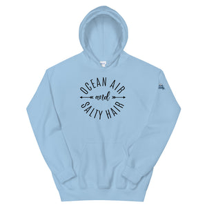 Ocean Air & Salty Hair Women's Beach Hoodie - Super Beachy