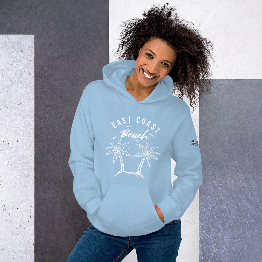 East Coast Beach Women's Beach Hoodie - SuperBeachy