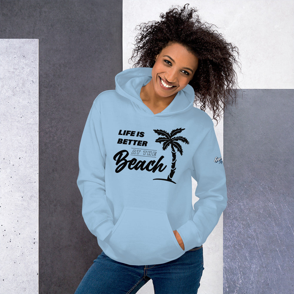 Life Is Better At The Beach Women's Beach Hoodie - SuperBeachy