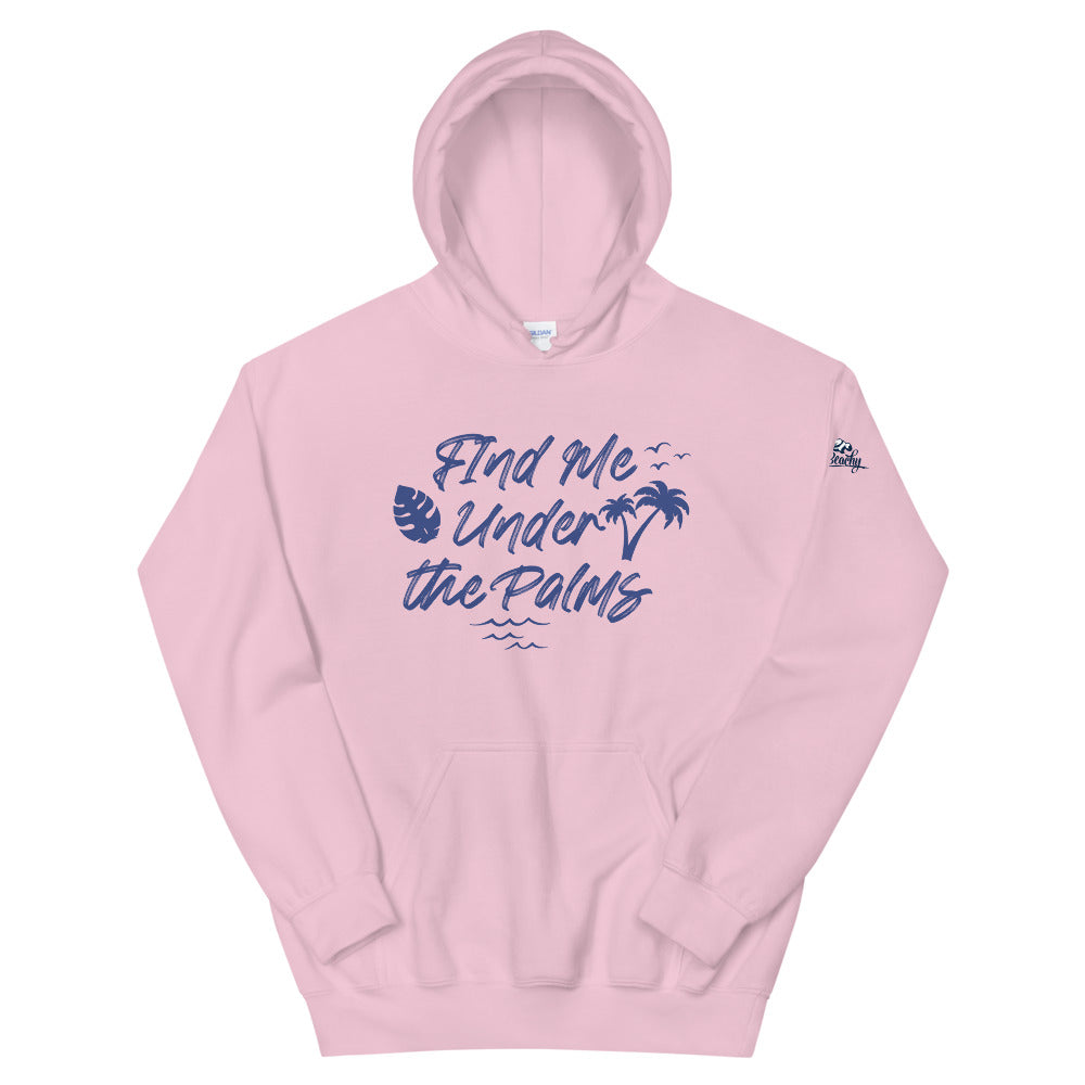 Find Me Under The Palms Women's Beach Hoodie - Super Beachy