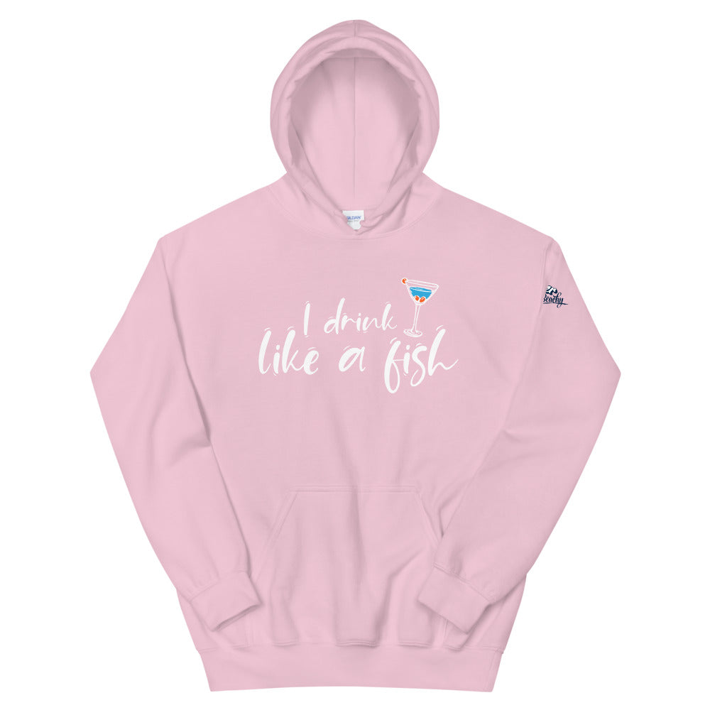 I Drink Like A Fish Women's Beach Hoodie - Super Beachy
