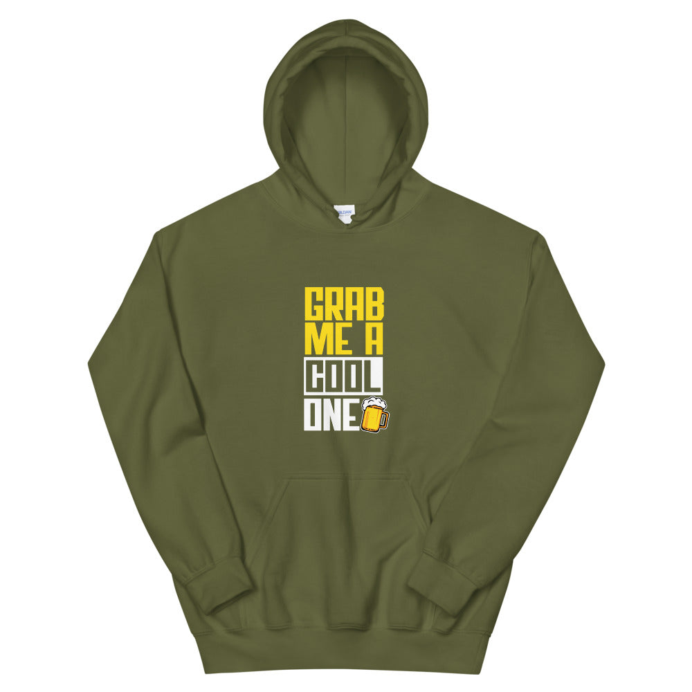 Grab Me A Cool One Men's Beach Hoodie