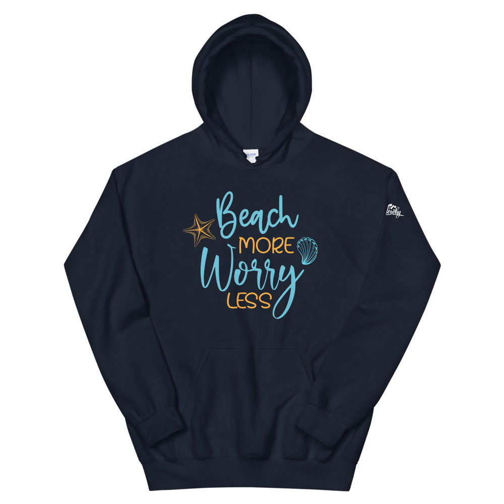 Beach More Worry Less Women's Beach Hoodie - Super Beachy