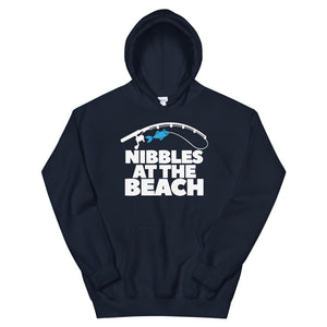Nibbles At The Beach Men's Beach Hoodie