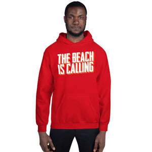 The Beach Is Calling Men's Beach Hoodie