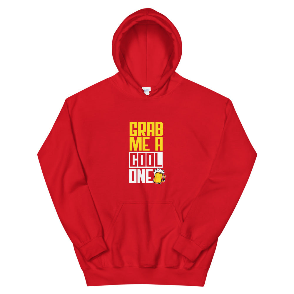 Grab Me A Cool One Men's Beach Hoodie