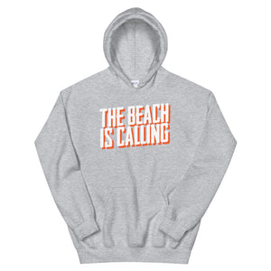 The Beach Is Calling Men's Beach Hoodie