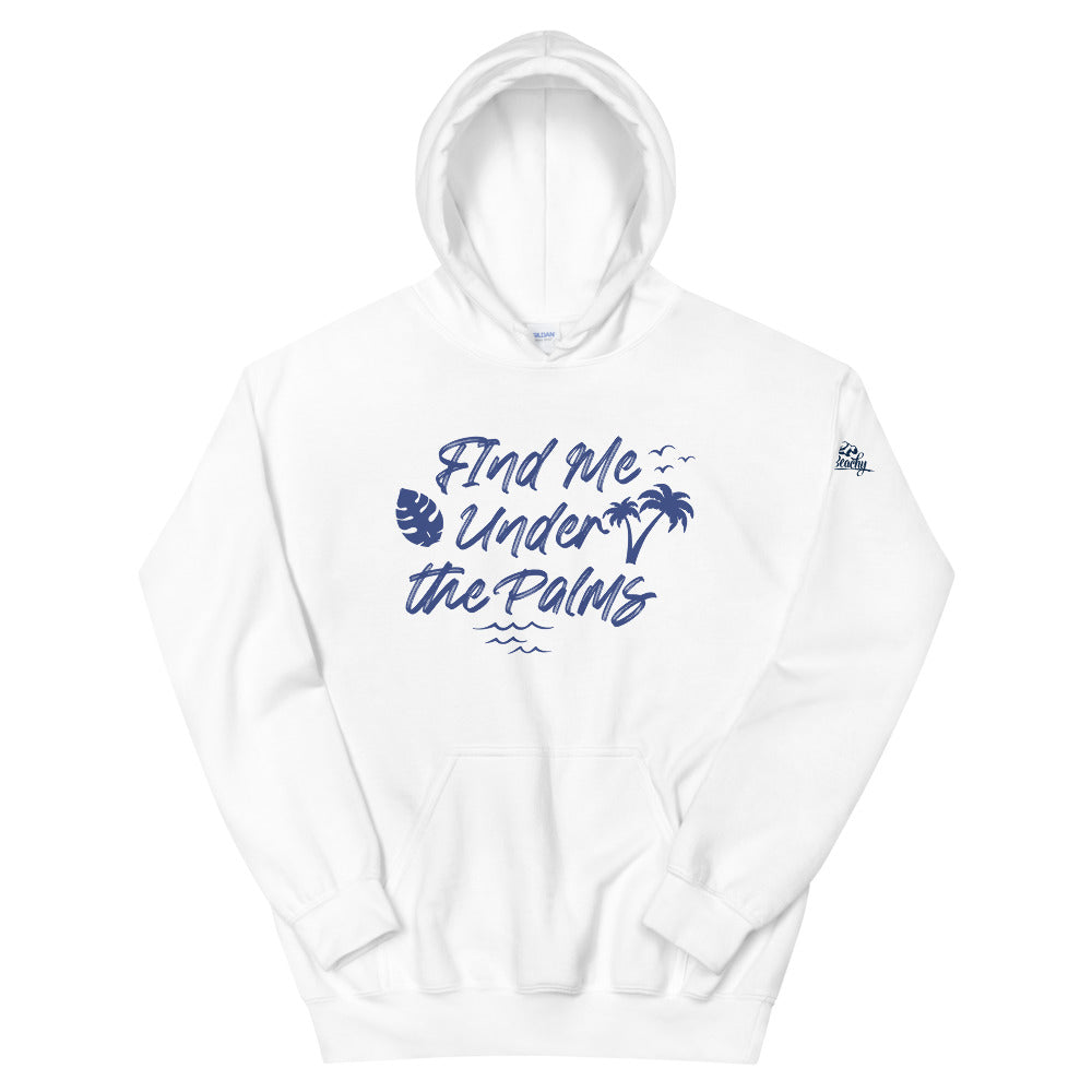 Find Me Under The Palms Women's Beach Hoodie - Super Beachy