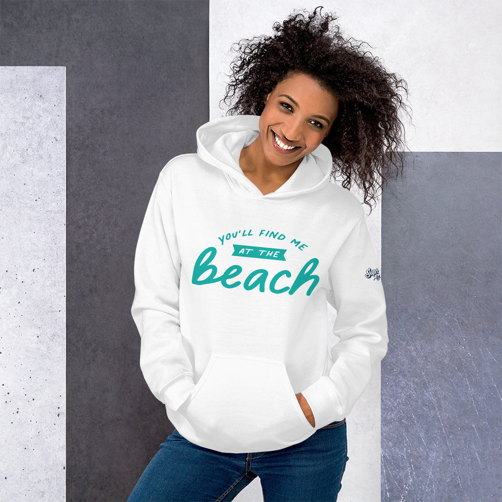 You'll Find Me At The Beach Women's Beach Hoodie - Super Beachy
