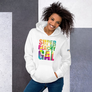 Super Beachy Gal Women's Beach Hoodie - Super Beachy