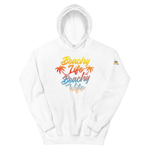 Beachy Life Beachy Wife Women's Beach Hoodie - Super Beachy