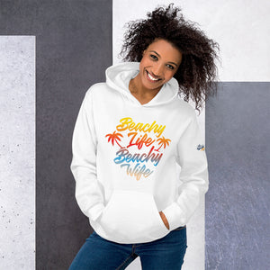 Beachy Life Beachy Wife Women's Beach Hoodie - Super Beachy