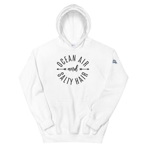 Ocean Air & Salty Hair Women's Beach Hoodie - Super Beachy