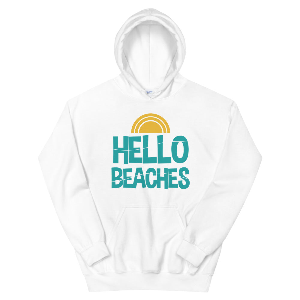 HELLO BEACHES WOMEN'S BEACH HOODIE2