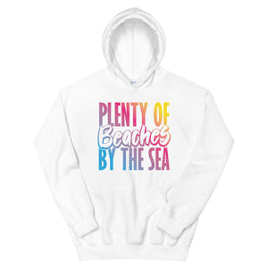 Plenty Of Beaches By The Sea Men's Beach Hoodie