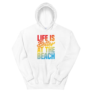 Life Is Better At The Beach Men's Beach Hoodie