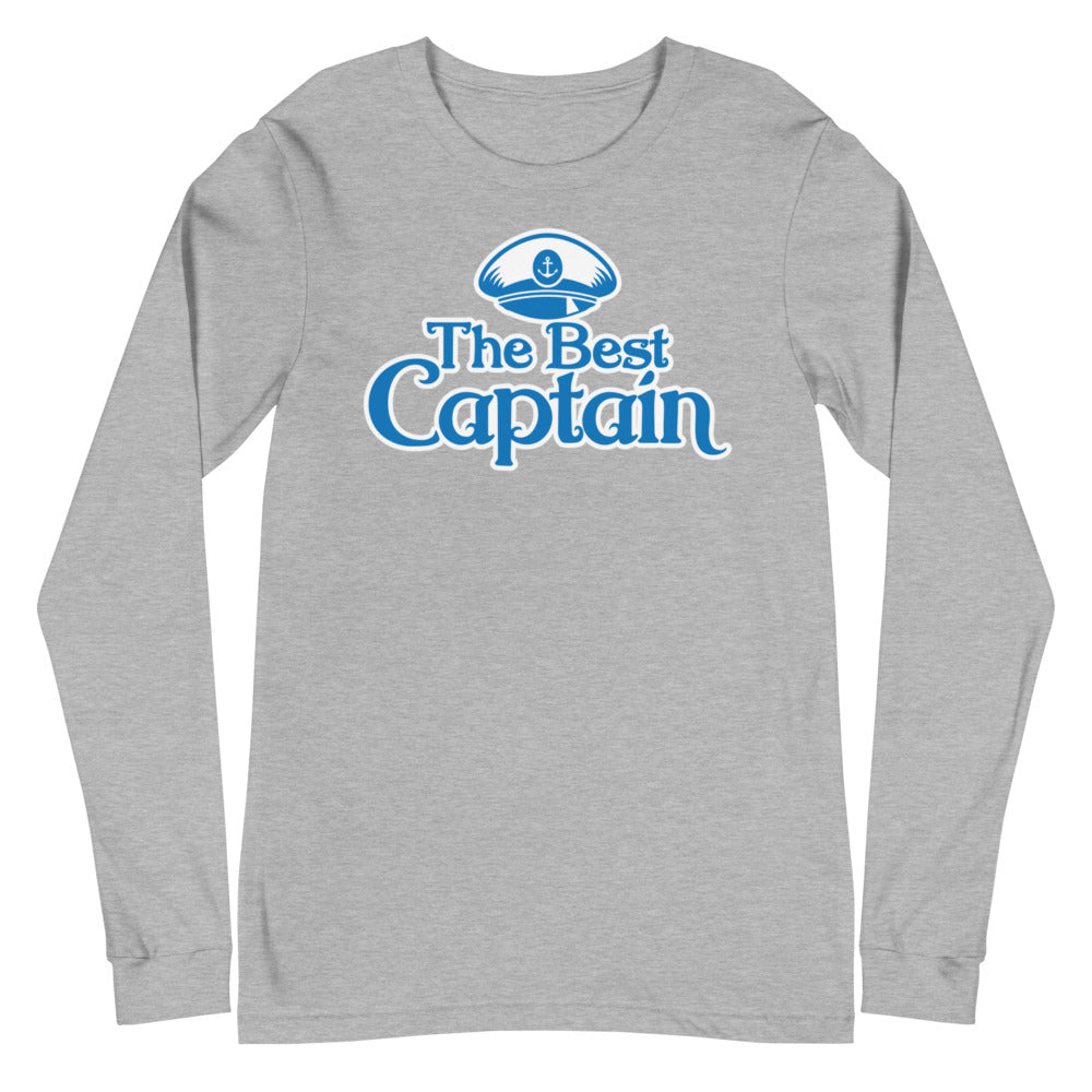 The Best Captain Men's Long Sleeve Beach Shirt - Super Beachy