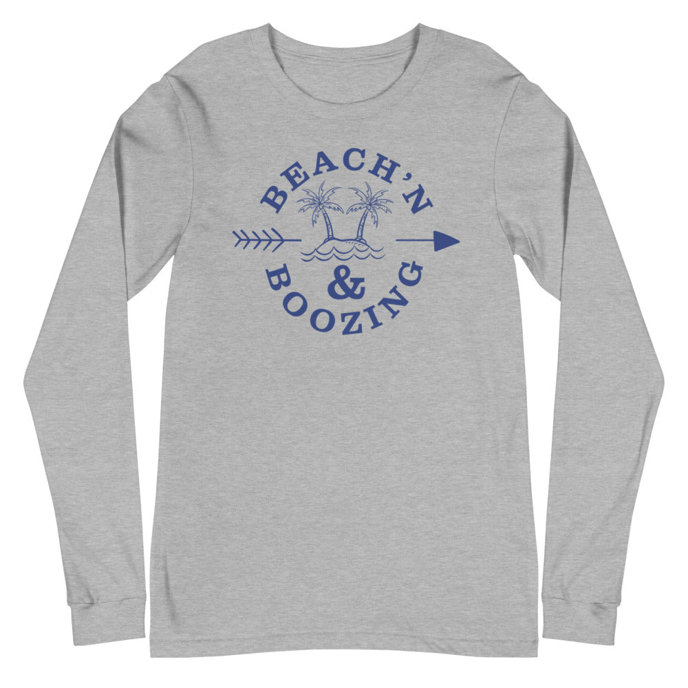 Beach'n & Boozing Women's Long Sleeve Beach Shirt - Super Beachy