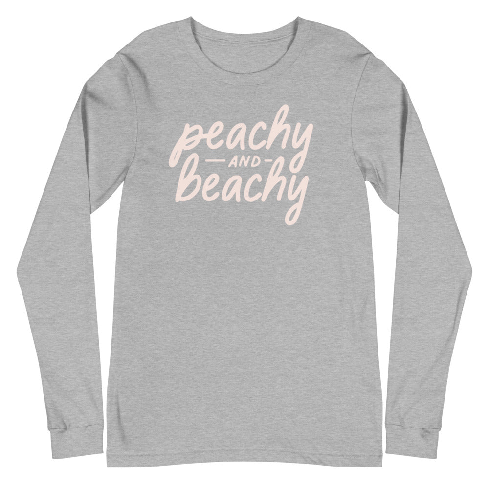 Peachy & Beachy Women's Long Sleeve Beach Shirt - Super Beachy