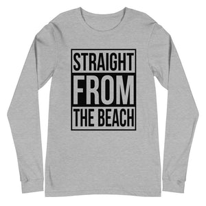 Straight From The Beach Men's Long Sleeve Beach Shirt - Super Beachy