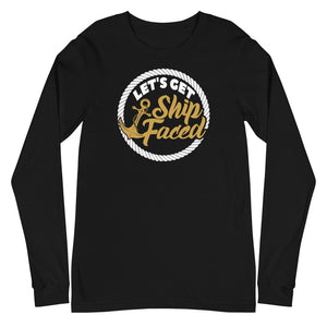 Let's Get Ship Faced Women's Long Sleeve Beach Shirt - Super Beachy