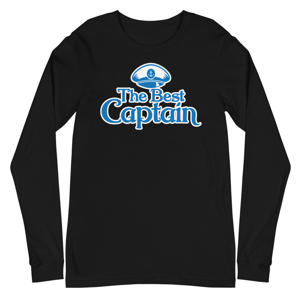 The Best Captain Men's Long Sleeve Beach Shirt - Super Beachy