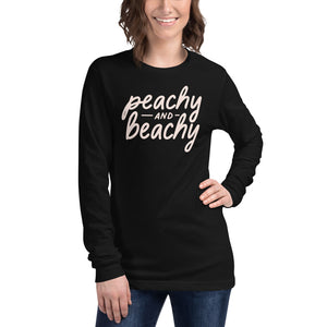 Peachy & Beachy Women's Long Sleeve Beach Shirt - Super Beachy