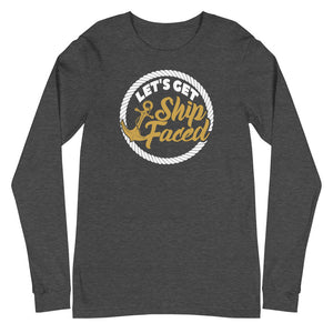 Let's Get Ship Faced Women's Long Sleeve Beach Shirt - Super Beachy