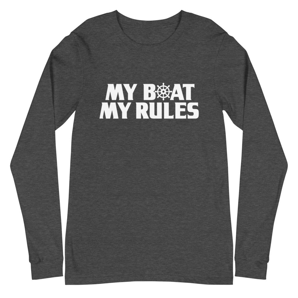 My Boat My Rule's Men's Long Sleeve Beach Shirt - Super Beachy