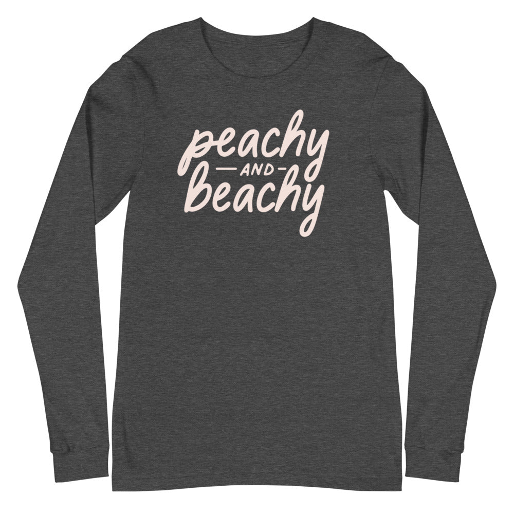 Peachy & Beachy Women's Long Sleeve Beach Shirt - Super Beachy