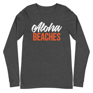 Aloha Beaches Men's Long Sleeve Beach Shirt - Super Beachy