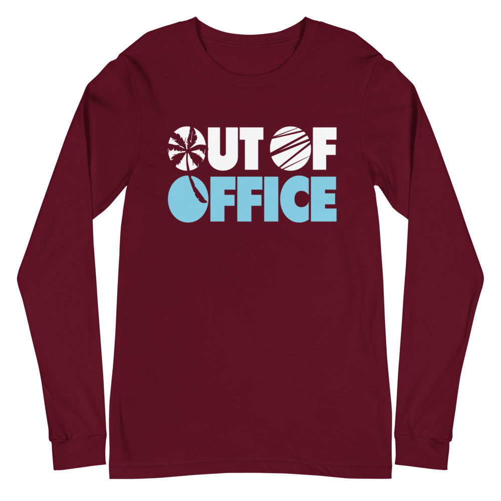 Out Of Office Men's Long Sleeve Beach Shirt - Super Beachy
