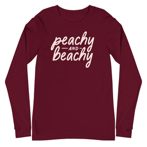 Peachy & Beachy Women's Long Sleeve Beach Shirt - Super Beachy