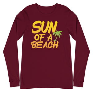 Sun Of A Beach Men's Long Sleeve Beach Shirt - Super Beachy