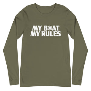 My Boat My Rule's Men's Long Sleeve Beach Shirt - Super Beachy