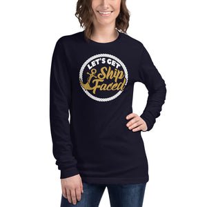 Let's Get Ship Faced Women's Long Sleeve Beach Shirt - Super Beachy