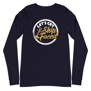 Let's Get Ship Faced Women's Long Sleeve Beach Shirt - Super Beachy