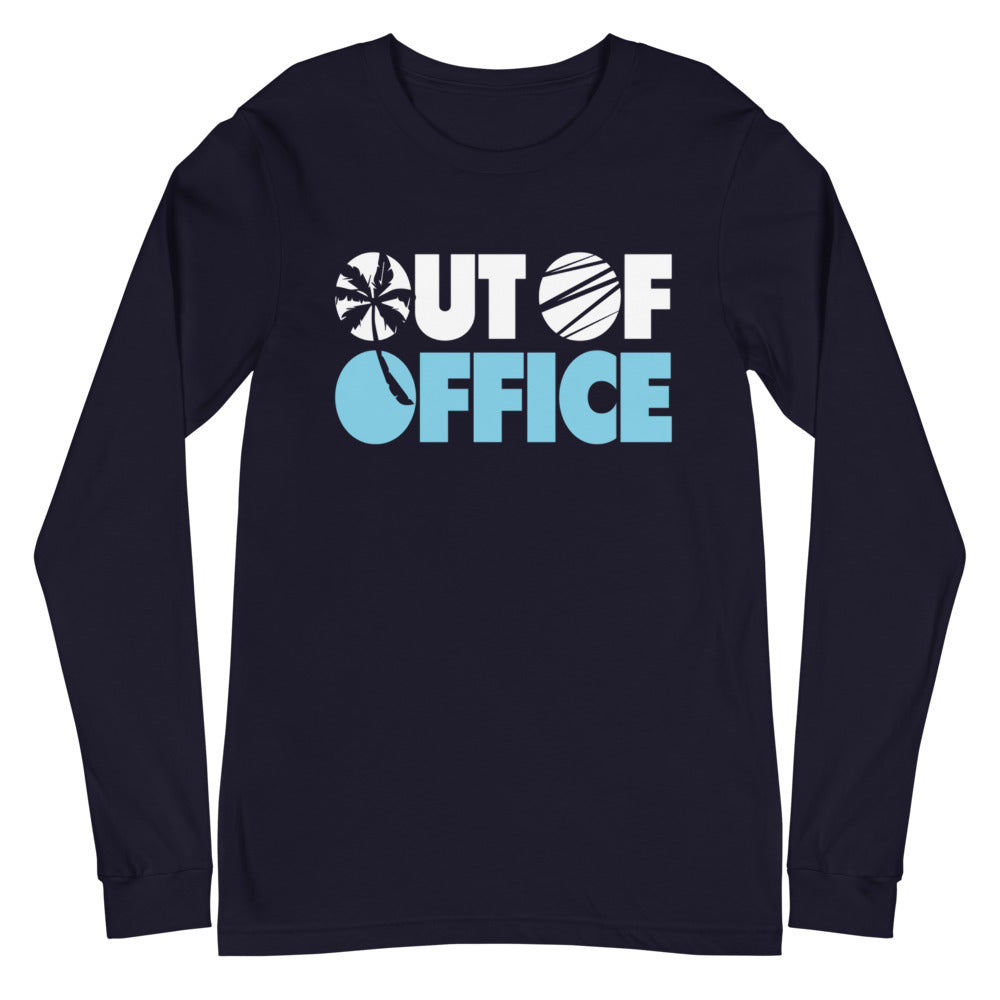 Out Of Office Men's Long Sleeve Beach Shirt - Super Beachy