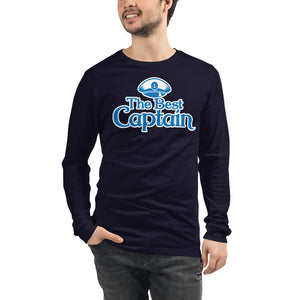 The Best Captain Men's Long Sleeve Beach Shirt - Super Beachy