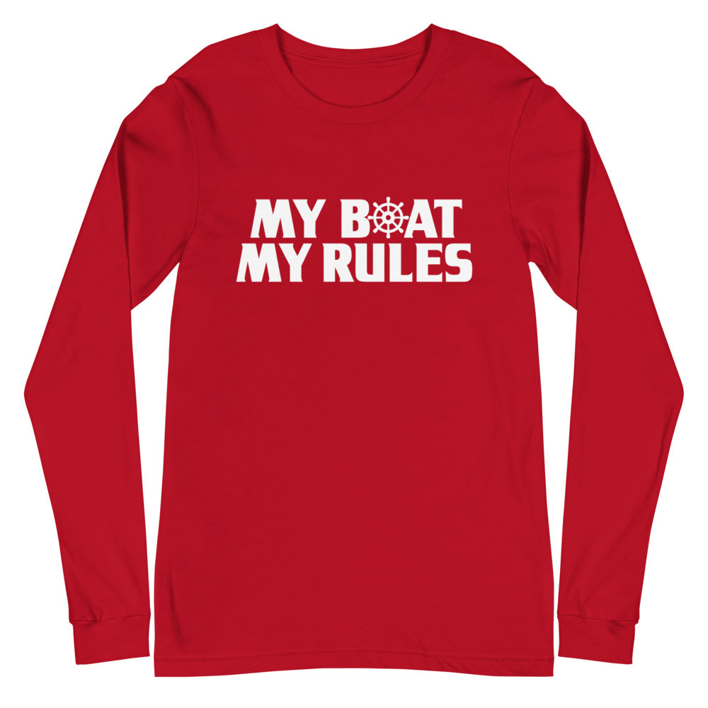 My Boat My Rule's Men's Long Sleeve Beach Shirt - Super Beachy