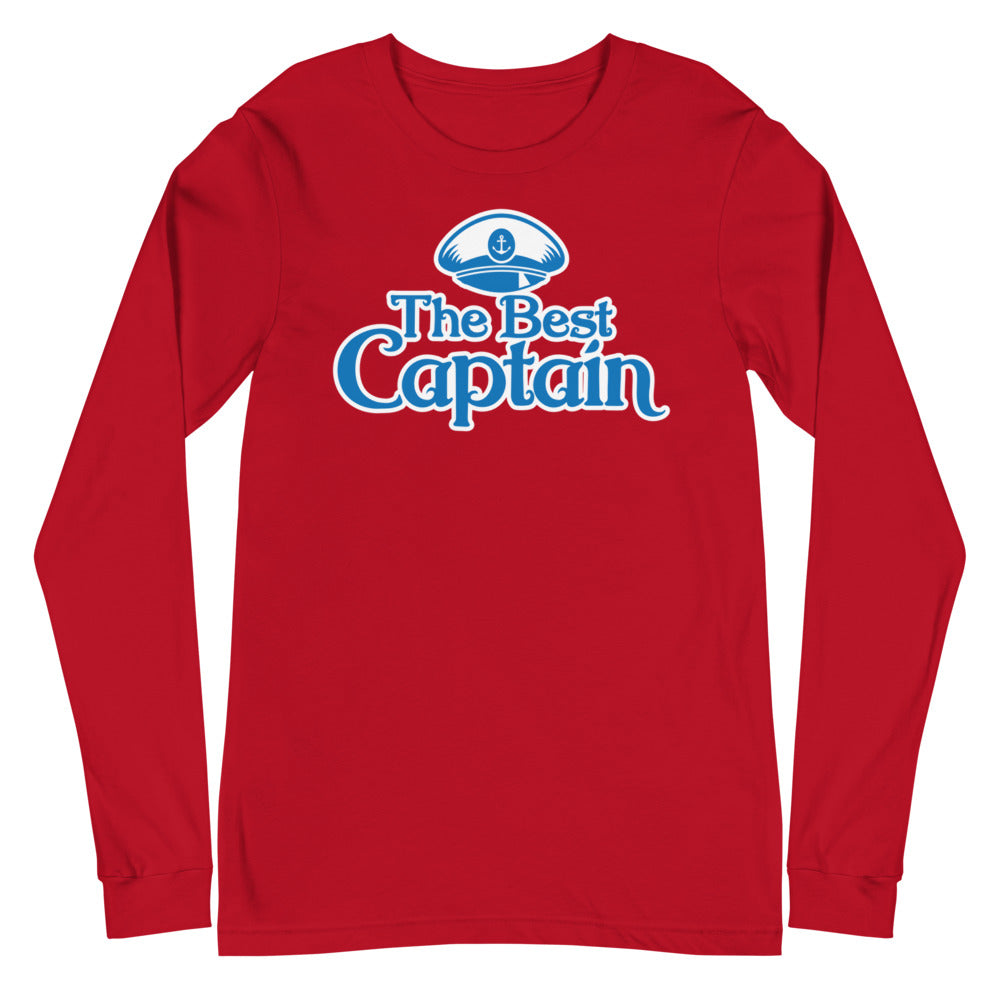 The Best Captain Men's Long Sleeve Beach Shirt - Super Beachy