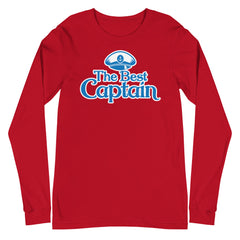 The Best Captain Men's Long Sleeve Beach Shirt