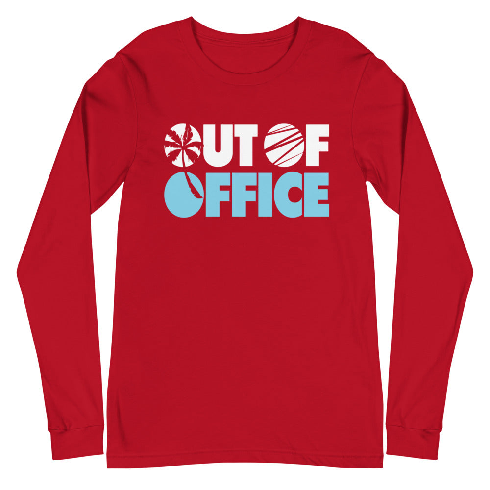 Out Of Office Men's Long Sleeve Beach Shirt - Super Beachy